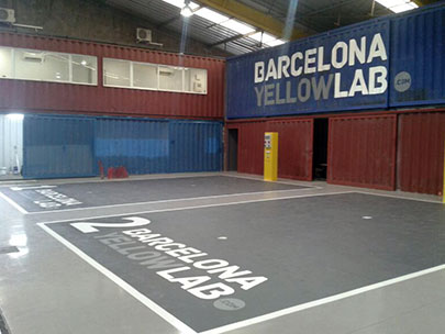 Pintores de parking Sant Cugat del Vallès, limpieza y señales viales